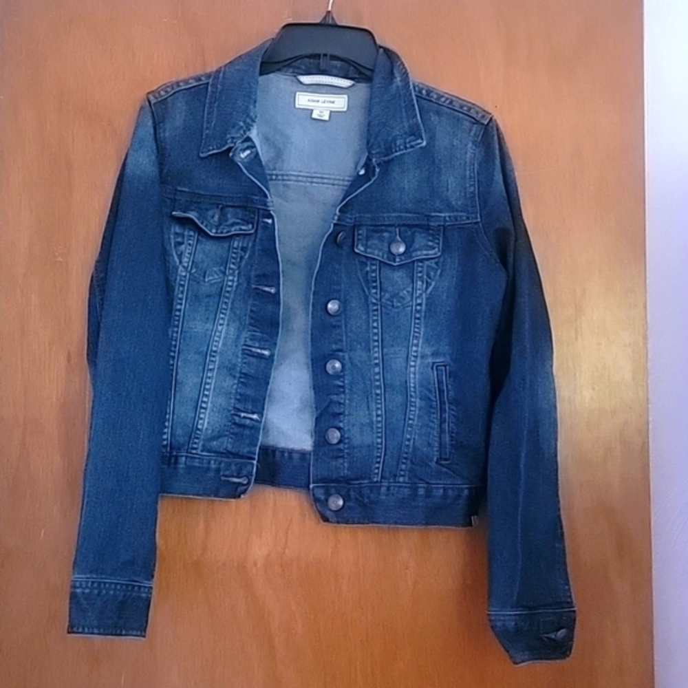 Dark blue denim jacket